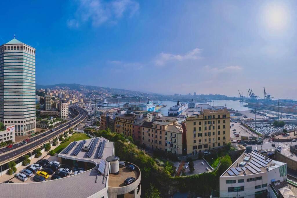 5 Stars Apart Sea View Genoa Exterior photo
